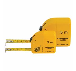 TRAČNI METER NA VZMET TOVARNA MERIL KOVINE 3M X 13 MM