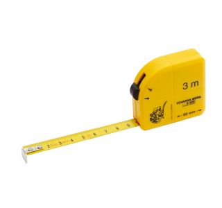 TRAČNI METER NA VZMET TOVARNA MERIL KOVINE 3M X 13 MM, S POTRDILOM