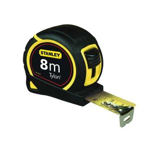 TRAČNI METER Z ZAPONKO STANLEY 8M X 25 MM