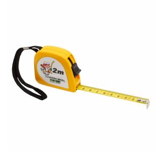 TRAČNI METER Z ZAPONKO TOVARNA MERIL KOVINE 2M X 13 MM