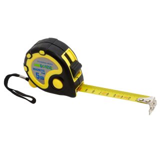 TRAČNI METER Z ZAPONKO TOVARNA MERIL KOVINE 5M X 19MM Z MAGNETOM