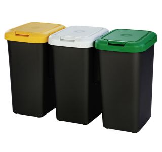 TRIO DUST BIN FOR SEPARATE WASTES