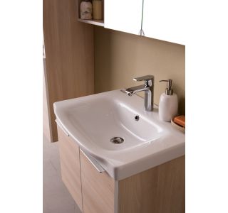 UMIVALNIŠKA ENOTA KOLPA SAN OUL 80 ACACIA LIGHT S KERAMIČNIM UMIVALNIKOM