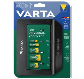 BATERIJSKI POLNILNIK VARTA UNIVERSALNI POLNILNIK PRAZEN, ZA AA, AAA,C,D,9V