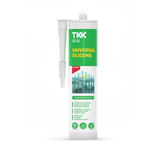 UNIVERZALNA ELASTIČNA TESNILNA MASA NA ACETATNI OSNOVI 260 ML BELA.