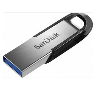 USB KLJUČ SANDISK 256GB ULTRA FLAIR 3.0 SREBRN, KOVINSKI, BREZ