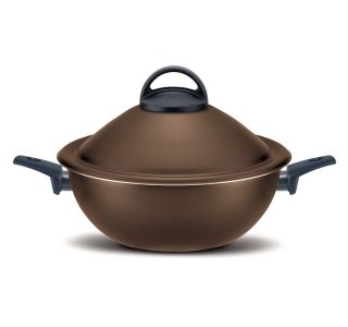 VAPSI WOK Z VLOŽKOM ZA KUHANJE NA PARI, KLEŠČAMI IN KUPOLASTIM POKROVOM DIAMOND ESSENTIAL PENSOFAL
