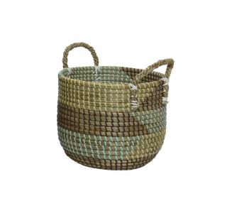 OKRASNA KOŠARA DECORIS VEČBARVNA, V 21 CM FI 25 CM
