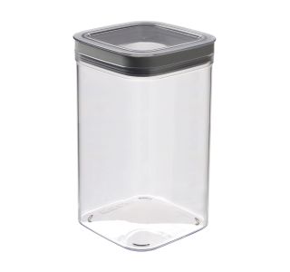 VEČNAMENSKA DOZA CURVER 1.8L 12X12X20 CM DRY CUBE TRANSPARENT SIVA