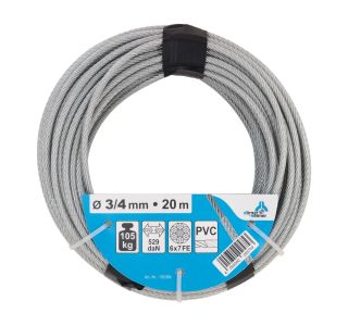 VEČNAMENSKA VRV DÖRNER + HELMER 3-4 MM ŽIČNA VRV + PVC 20 M