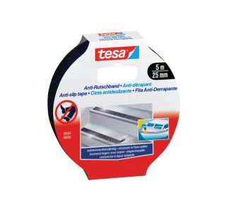 VEČNAMENSKI LEPILNI TRAK TESA PROTIZDRSNI ČRN 5 M X 25 MM