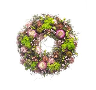 VENEC, ROZA/ZELEN FI 26 CM