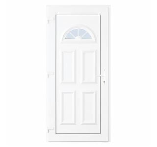 VHODNA PVC VRATA CANDO IBIZA BELA 98X208 CM L S KLJUKO