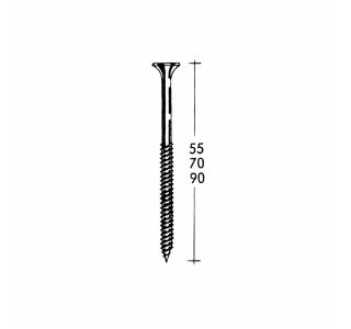 VIJAK   5.5 X 38MM PLOŠČ.NA PLOŠČO Z=1000K