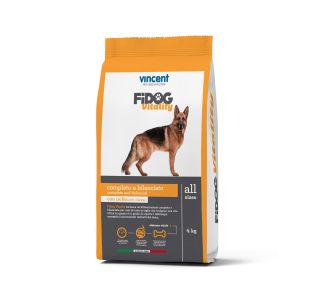 VINCENT FIDOG VITALITY ZA AKTIVNE ODRASLE PSE, S POŠČANCEM IN GOVEDINO 4KG