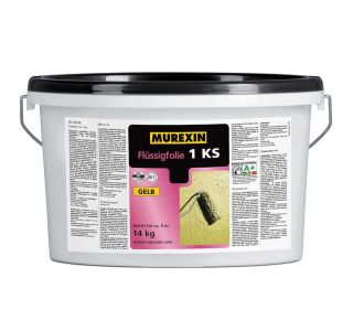 VODOTESNA MASA MUREXIN TEKOČA FOLIJA 1 KS RAPID 14KG 1K RUMENA