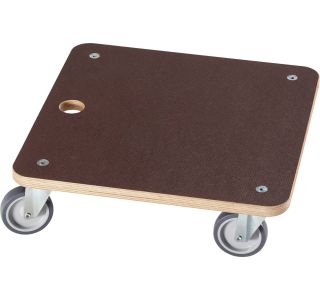 ROČNI VOZIČEK DÖRNER + HELMER VOZIČEK Z LESENO PLOŠČO 380X380MM MEHKA TLA 200KG