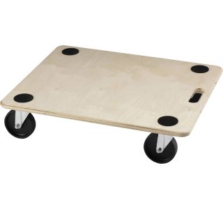 ROČNI VOZIČEK DÖRNER + HELMER VOZIČEK Z LESENO PLOŠČO 600X495MM TRDA TLA 400KG
