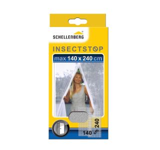 SCHELLENBERG ZAŠČITNA ZAVESA PROTI INSEKTOM ZA VRATA 140X240 CM BELA