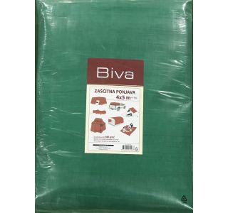 ZAŠČITNA PONJAVA ZAŠČITNA PONJAVA 4 X 5 M 180 G/M2 ZELENA MOČNA