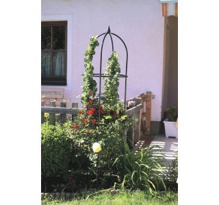 OBOK ZA VZPENJALKE, OBELISK, 2,3MX1,4MX37CM, ZELENA