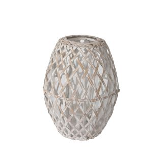 LANTERNA BAMBUS 27.5X35 CM