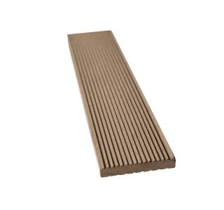 WPC DESKA ZA TERASO BAMBUSWPC STRANSKA BLENDA RJAVA 2200X72X12 MM