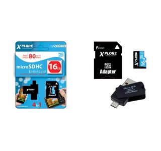 POMNILNIŠKA KARTICA XPLORE XP1410 16GB U1