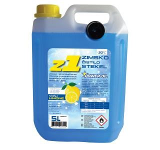 Z1 ZIMSKA TEKOČINA ZA VETROBRANSKO STEKLO DO -30°C 5L