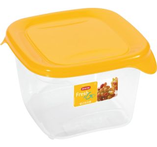 CURVER, SET POSOD ZA SHRANJEVANJE, 3 X 1,2L, RUMENA