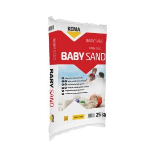 ZA OTROŠKO IGRO BABY SAND 25 KG  40 VREČ/PALETA