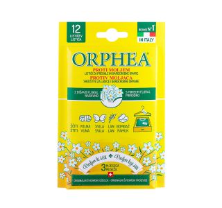 ZAŠČITA PRED INSEKTI ORPHEA LISTIČI PROTI MOLJEM 12/1 CVET