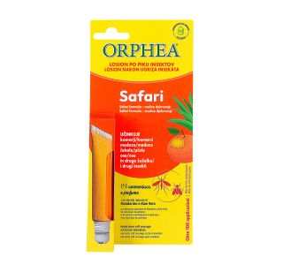 ZAŠČITA PRED INSEKTI ORPHEA LOSJON SAFARI 10 ML PO PIKU INSEKTOV IN MEDUZ