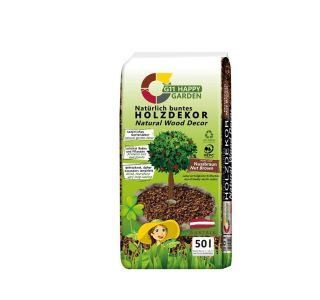 ZASTIRKA HAPPY GARDEN LESNI SEKANCI OKRASNI 50L LEŠNIK-RJAVI