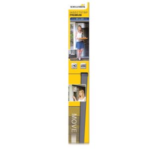 SCHELLENBERG ZAŠČITNA ZAVESA PROTI INSEKTOM ZA VRATA PREMIUM 95X220 CM ANTRACIT