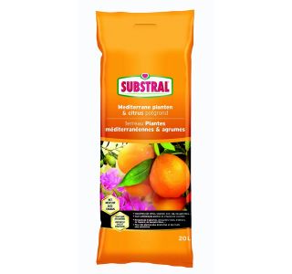 ZEMLJA ZA MEDITERANSKE RASTLINE IN CITRUSE SUBSTRAL 20 L