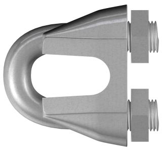 DODATEK DÖRNER + HELMER ŽIČNA SPONA ZA VRV 6.5MM POCINKANA ZAV=2KOS