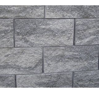 BETONSKI IZDELEK ZOBEC ZIDAK 1 STRANO LOMLJEN SIVO-ČRN