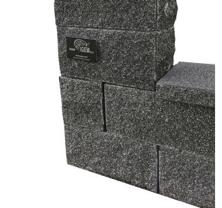BETONSKI IZDELEK KOGRAD ZIDAK FUTURAX ZAKLJUČNI ČRN 40X20X20