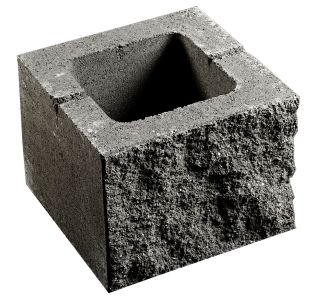 BETONSKI IZDELEK KOGRAD ZIDAK STEBER 3C ČRN 25X25X19