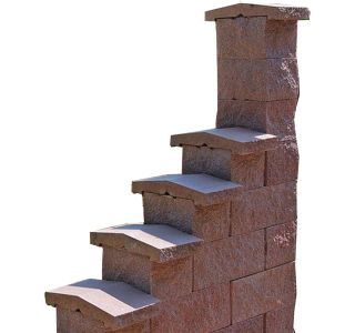 BETONSKI IZDELEK KOGRAD ZIDAK STEBER 3C RJAV 25X25X19