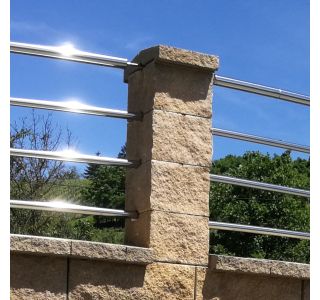 BETONSKI IZDELEK KOGRAD ZIDAK STEBER 3C RUMEN 25X25X19