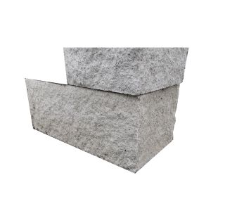 BETONSKI IZDELEK KOGRAD ZIDAK ZAKLJUČNI 50X25X19 BELI