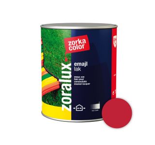 POKRIV.PREM.ZA KOV.,LES ZORKA DEKOR ZORALUX EMAJL LAK BORDO 0.75 L 3725