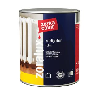 POKRIVNI PREMAZ ZORKA DEKOR ZORALUX RADIATOR LAK BELA 0.75 L 1503