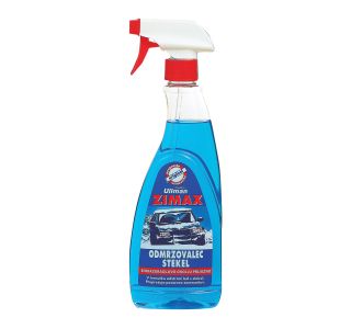 ZUNANJA AVTOKOZMETIKA ULLMAN ZIMAX ODMRZOVALEC STEKEL 500 ML - Z RAZPRŠILKO