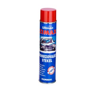 ZUNANJA AVTOKOZMETIKA ULLMAN ZIMAX ODMRZOVALEC STEKEL 600 ML