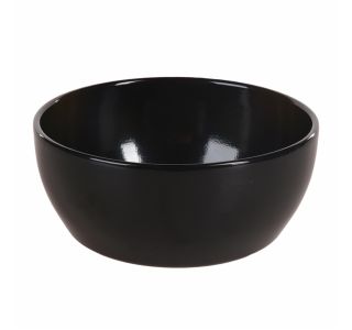 ZUNANJA SKLEDA 910 22 CM ČRNA KERAMIKA