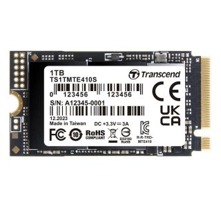 ZUNANJI TRDI DISK TRANSCEND MTE410S 1TB M.2 PCIE 4.0 NVME 2242 TS1TMTE410