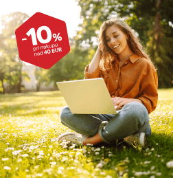10 % za nakup nad 40 € <br>od 16. do 19. 5. 2025